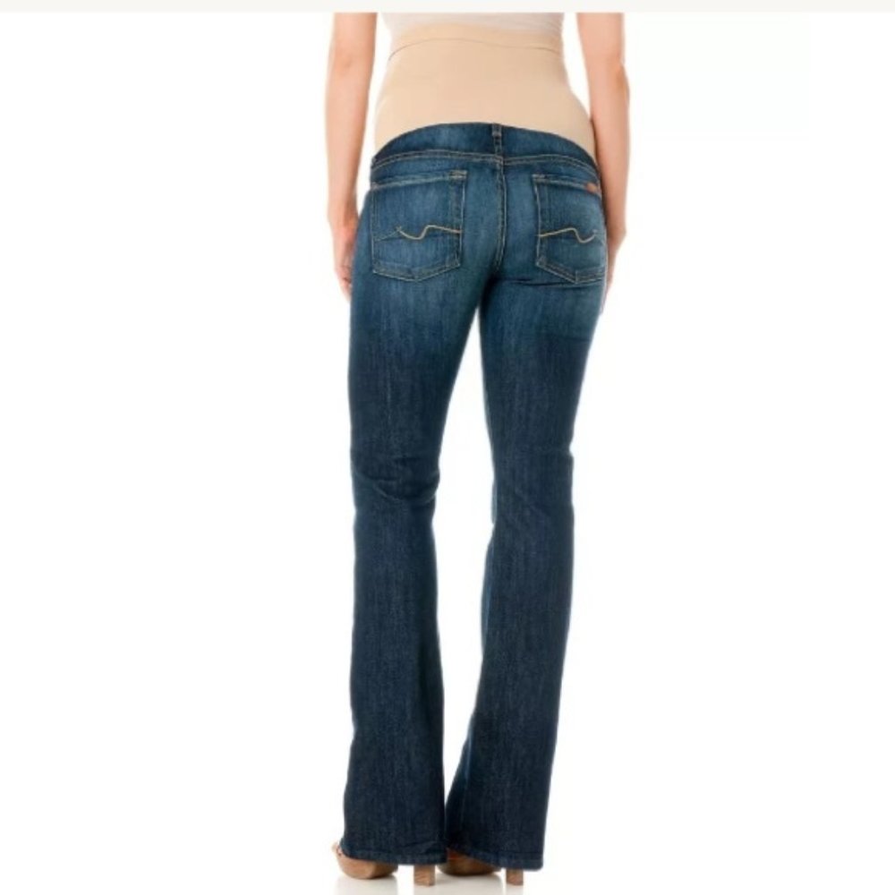 A PEA IN THE POD 7 FOR ALL MANKIND MATERNITY JEANS